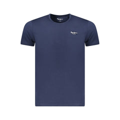 Pepe Jeans Blu Cotton Men T-Shirt