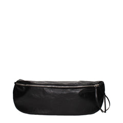 Jil Sander Black Leather Backpack