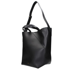 Jil Sander Black Leather Crossbody Bag