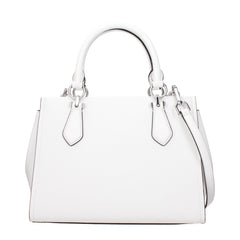 Michael Kors White Leather Handbag