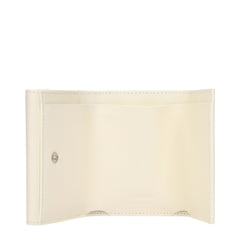 Jil Sander White Leather Wallet