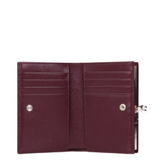 Jil Sander Red Leather Wallet