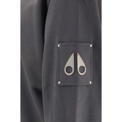 Moose Knuckles Gray Cotton Sweatshirt