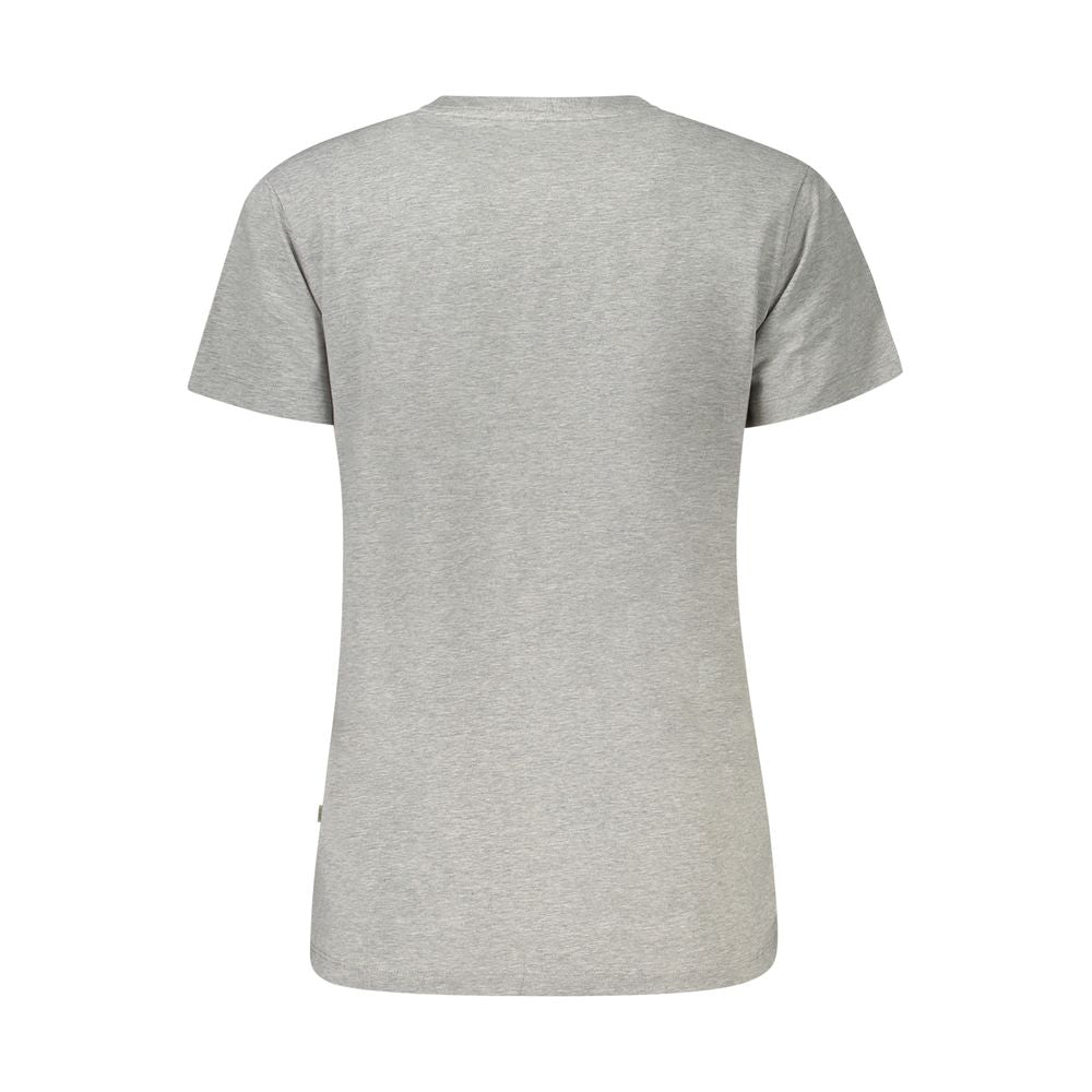 Guess Jeans Grigio Cotton Women T-Shirt