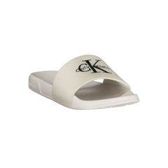 Calvin Klein White Polyester Women's Slipper