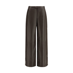 Arma Brown Leather Pants