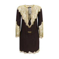 The Attico Multicolor Acetate Casual Dress