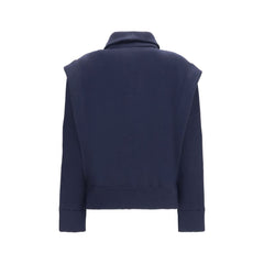 Giorgio Armani Blue Wool Oves Aries Bomber