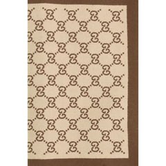Gucci Beige Wool Oves Aries Scarf