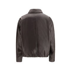 Arma Brown Leather Bomber