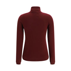 Allude Bordeaux Cashmere Turtleneck
