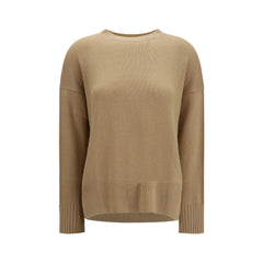 Allude Beige Cashmere Sweatshirt