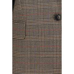 Max Mara Brown Wool Oves Aries Blazer
