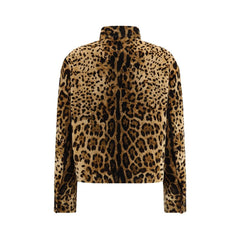 Max Mara Brown Cotton Full-Length Jacket