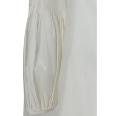 Max Mara White Cotton Blouse