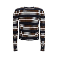 Max Mara Blue Silk Cardigan