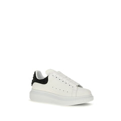 Alexander McQueen White Calf Leather Bos Taurus Chunky Sneakers