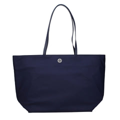 Tory Burch Blue Fabric Shoulder Bag