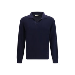 Brooksfield Blue Wool Oves Aries Cardigan