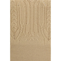 Ermanno Scervino Beige Cashmere Sweater