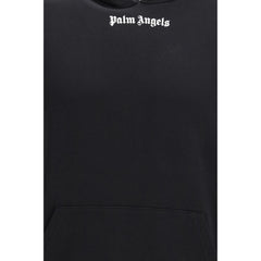 Palm Angels Black Cotton Sweatshirt