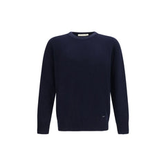 Brooksfield Blue Wool Oves Aries Sweatshirt