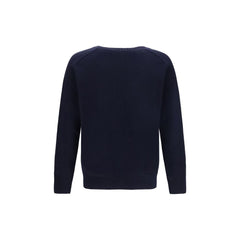 Brooksfield Blue Wool Oves Aries Sweatshirt