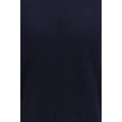 Brooksfield Blue Wool Oves Aries Sweatshirt