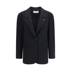 Lardini Black Cashmere Blazer