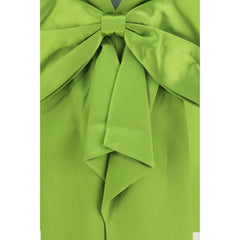 Self-Portrait Bicolor Polyester Casual Dress