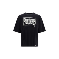 Palm Angels Black Cotton T-Shirt