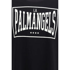 Palm Angels Black Cotton T-Shirt