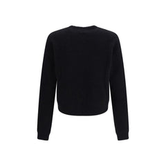 Rick Owens Black Alpaca Vicugna Pacos Sweatshirt
