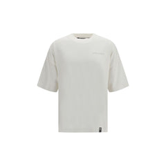 Palm Angels White Cotton T-Shirt
