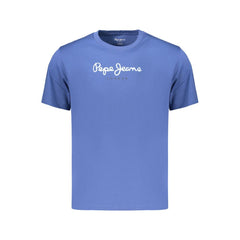 Pepe Jeans Blue Cotton Men's T-Shirt