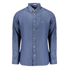 Pepe Jeans Blue Cotton Men's Shirt