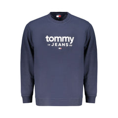 Tommy Hilfiger Blue Cotton Men's Sweatshirt