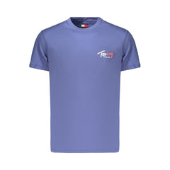 Tommy Hilfiger Blue Cotton Men's T-Shirt