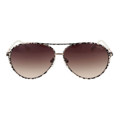 Guess Beige Metal Sunglasses