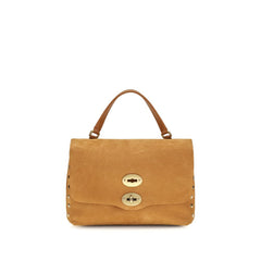 Zanellato Beige Suede Leather Shoulder Bag