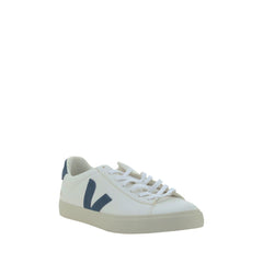 Veja White Calf Leather Bos Taurus Sneakers