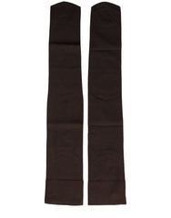 Dolce & Gabbana Brown Nylon Over Calf Long Women Accessory Socks