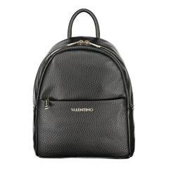 Mario Valentino Black Polyurethane Women's Backpack