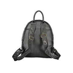 Mario Valentino Black Polyurethane Women's Backpack