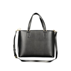 Mario Valentino Black Polyurethane Women's Bag
