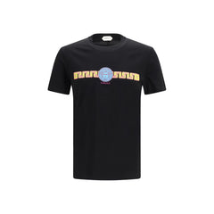 Versace Black Cotton T-Shirt
