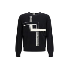 Versace Black Cashmere Sweater
