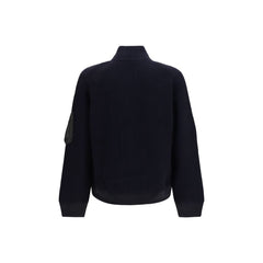 Sacai Blue Wool Oves Aries Sweatshirt