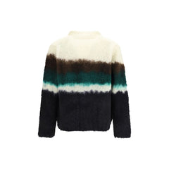 Sacai Multicolor Wool Oves Aries Cardigan