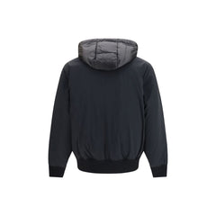 Moose Knuckles Black Nylon Full-Length Jacket
